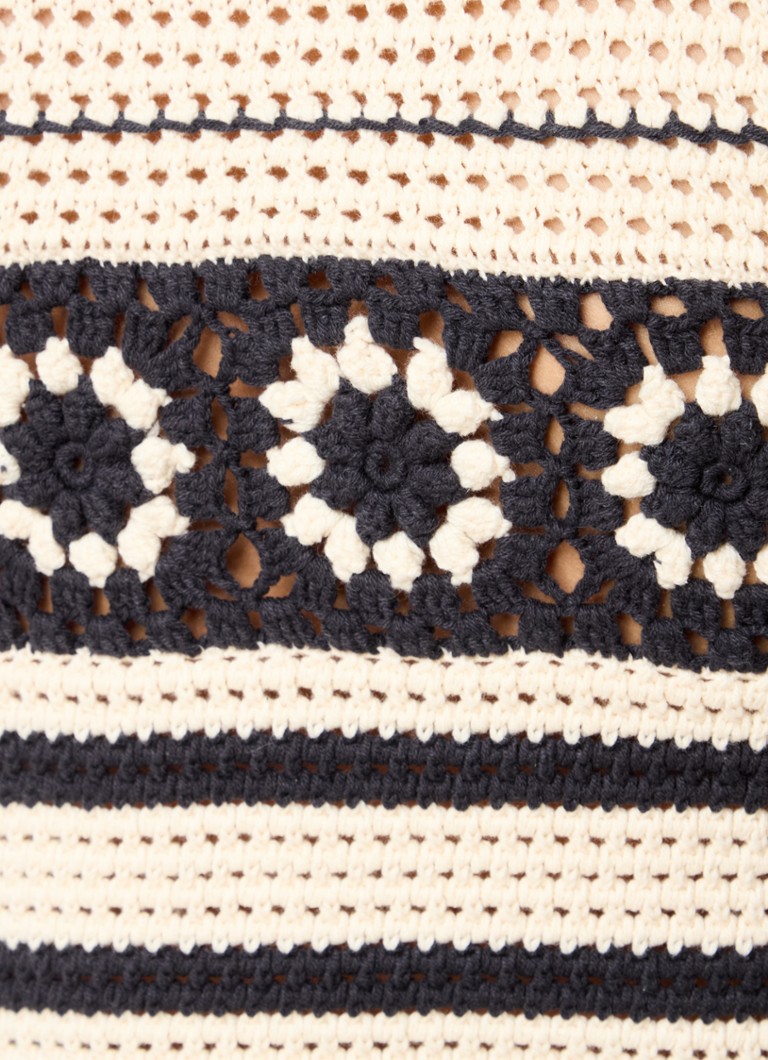 Rails Penelope chunky knit top with openwork design