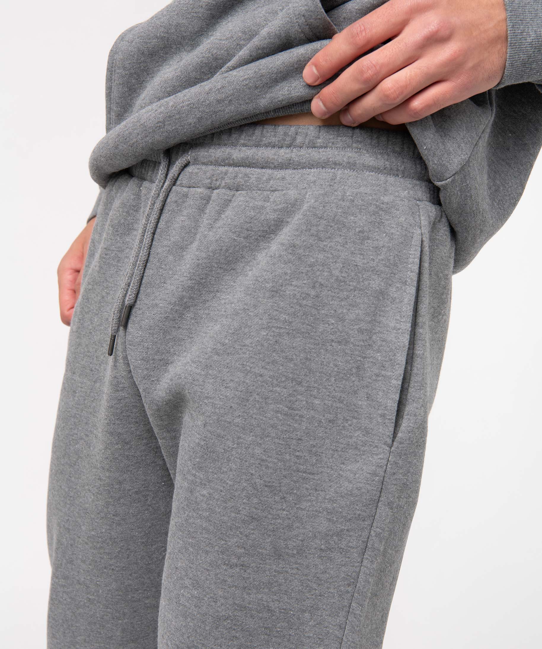 Pantalon de jogging homme molletonné gris | GEMO
