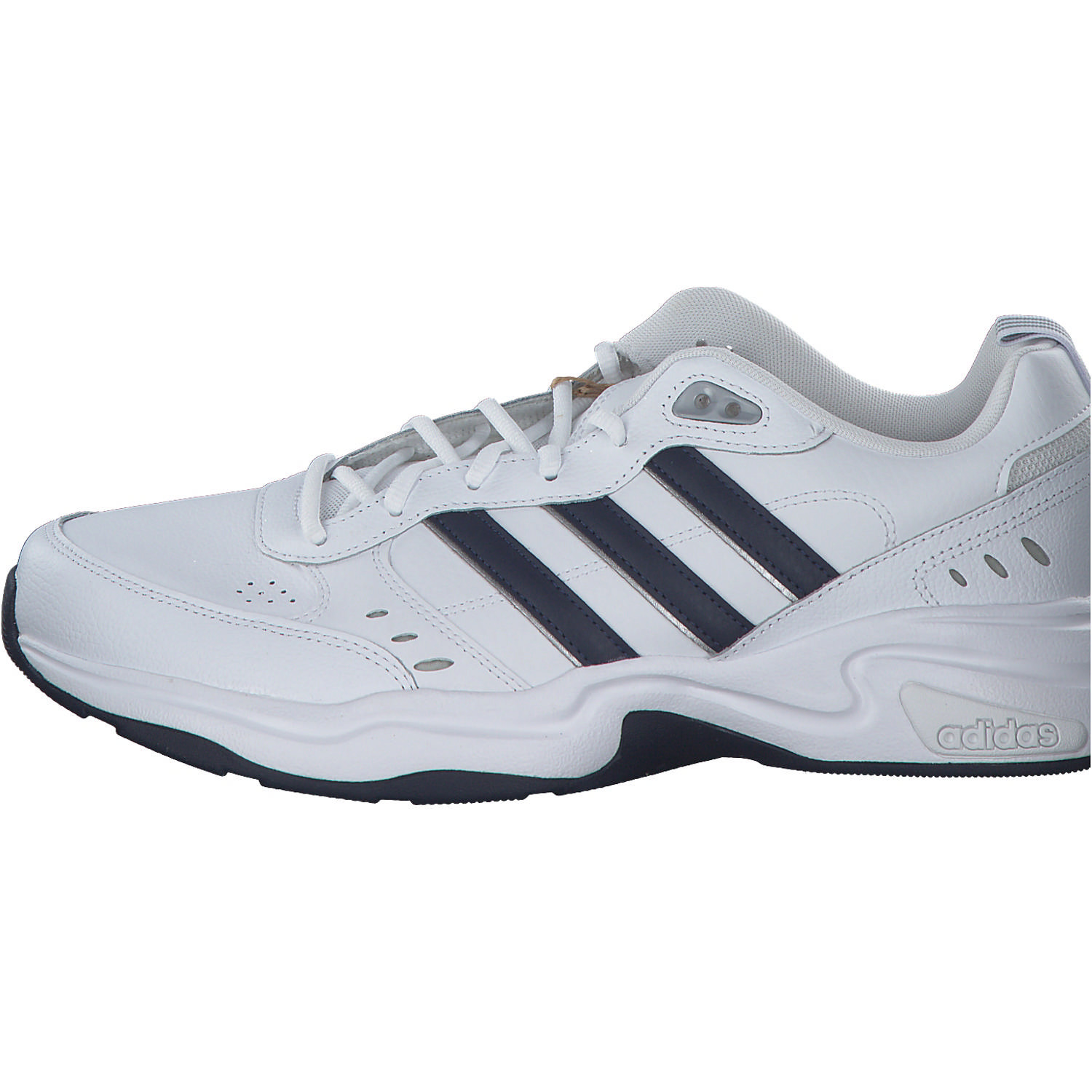 Adidas Core Strutter M, Sneakers Low, Herren, Weiß/Blau