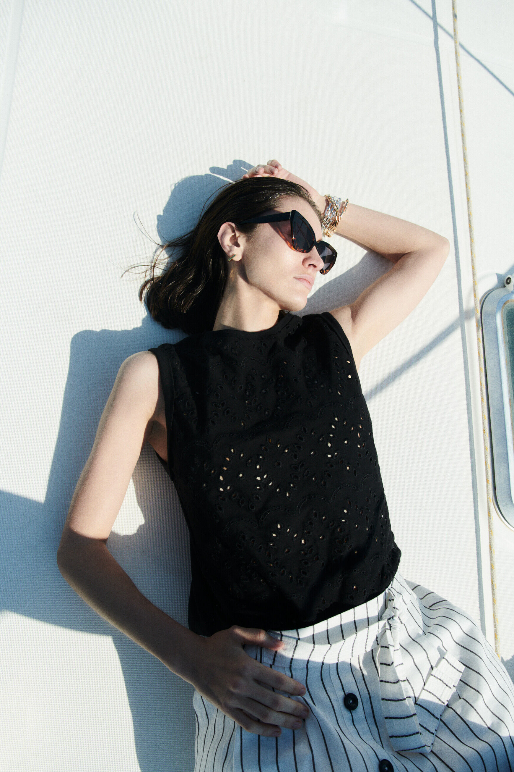 T-shirt tabora noir femme