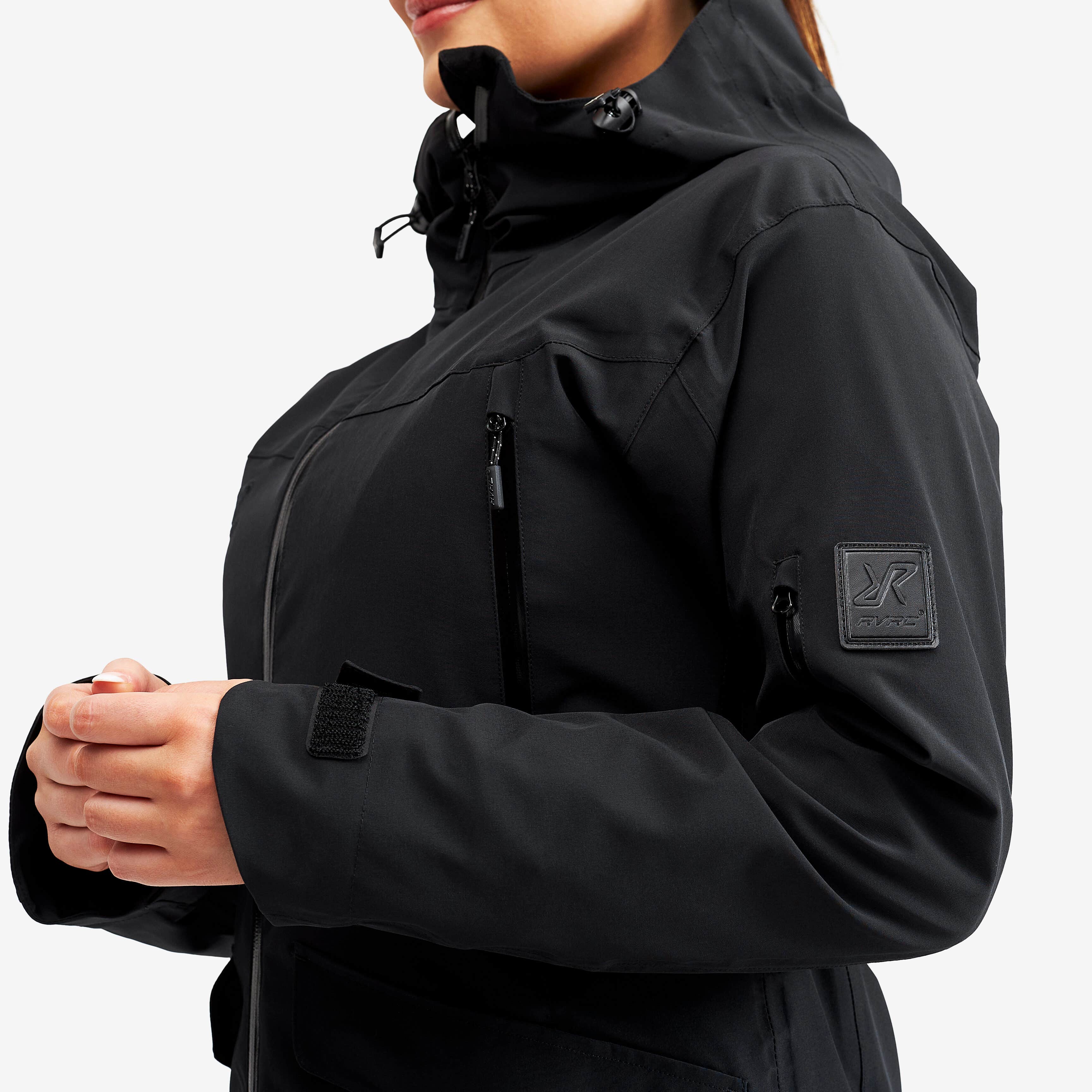 Monsoon Jacket Femme Black