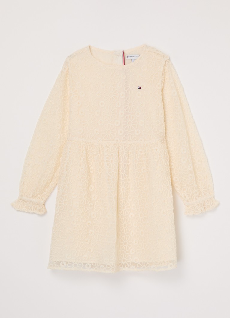 Rochie cu broderie florală Tommy Hilfiger