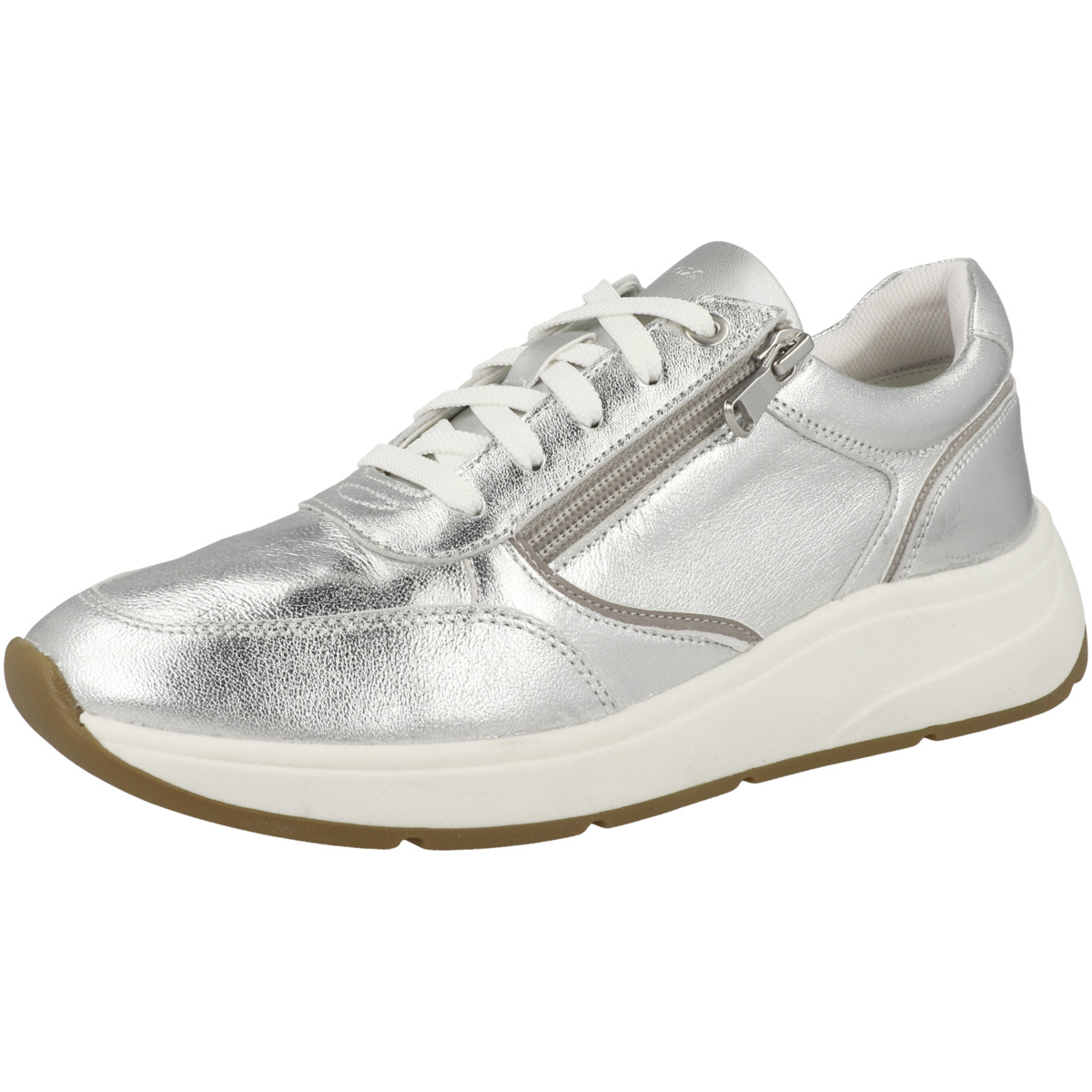 Geox D Cristael E Sneaker Low silber
