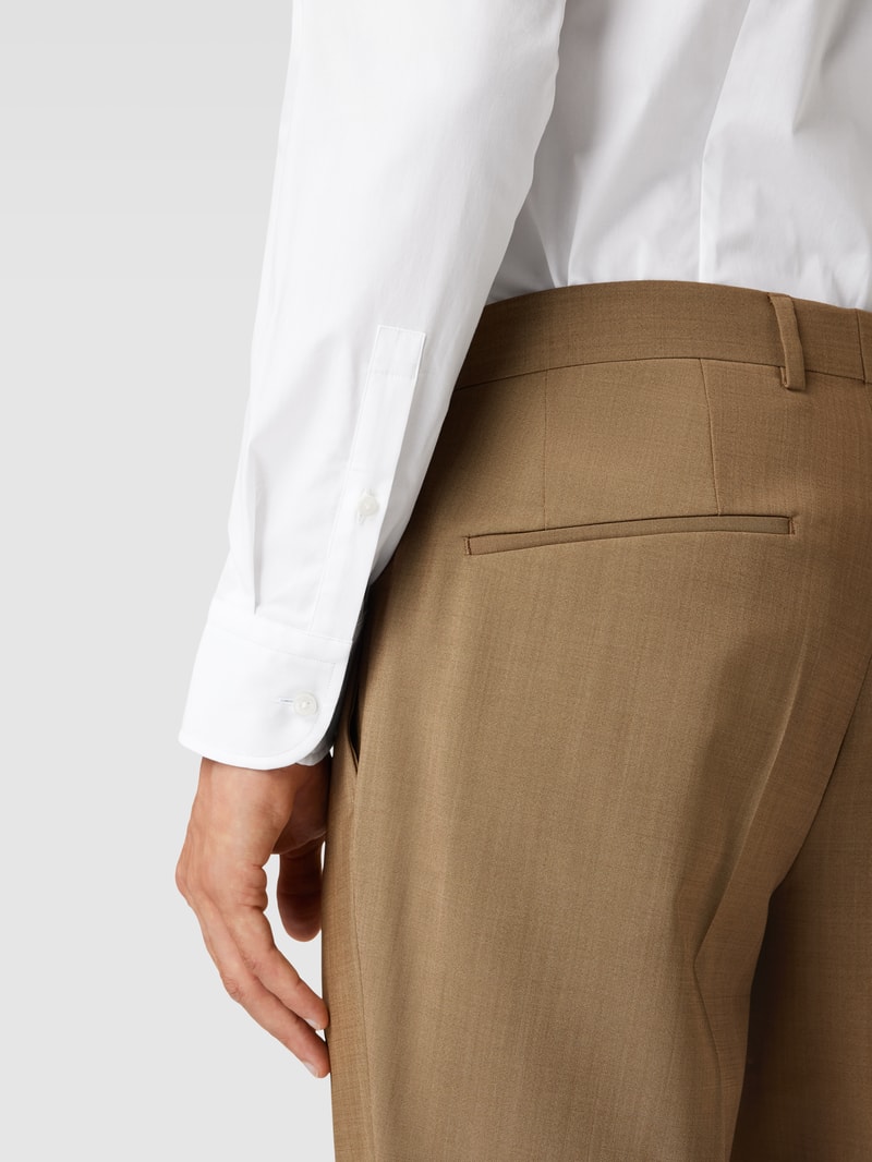Slim Fit Business-Hemd mit Kentkragen Modell 'Hank' in weiß