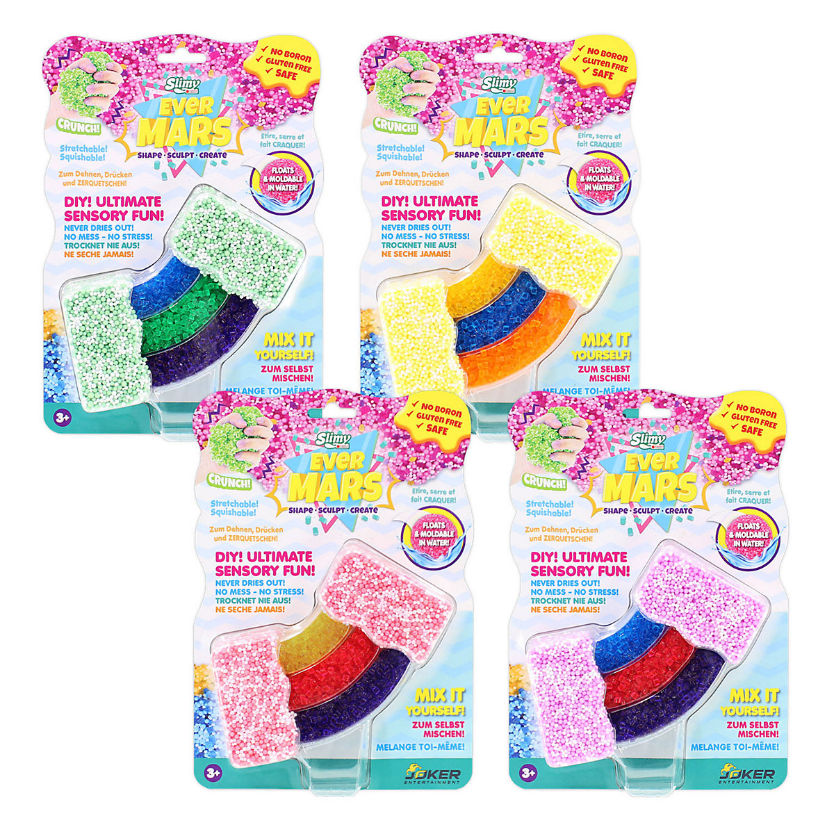 SLIMY® Ever-Mars DIY Pack - Original Slimy Spielmasse für ultimativen sensorischen Spielspaß