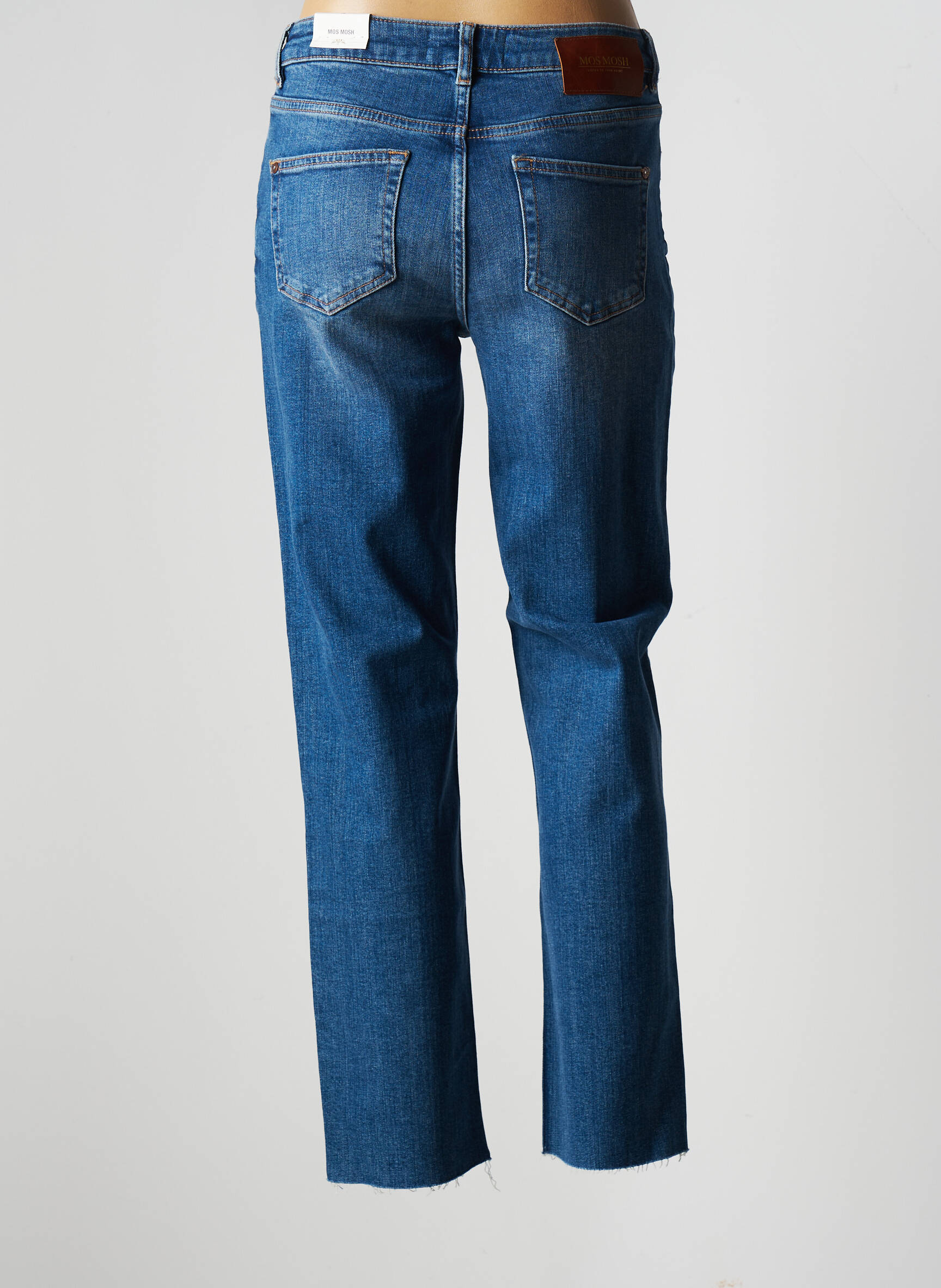 Mos Mosh Jeans Coupe Droite Femme couleur bleu