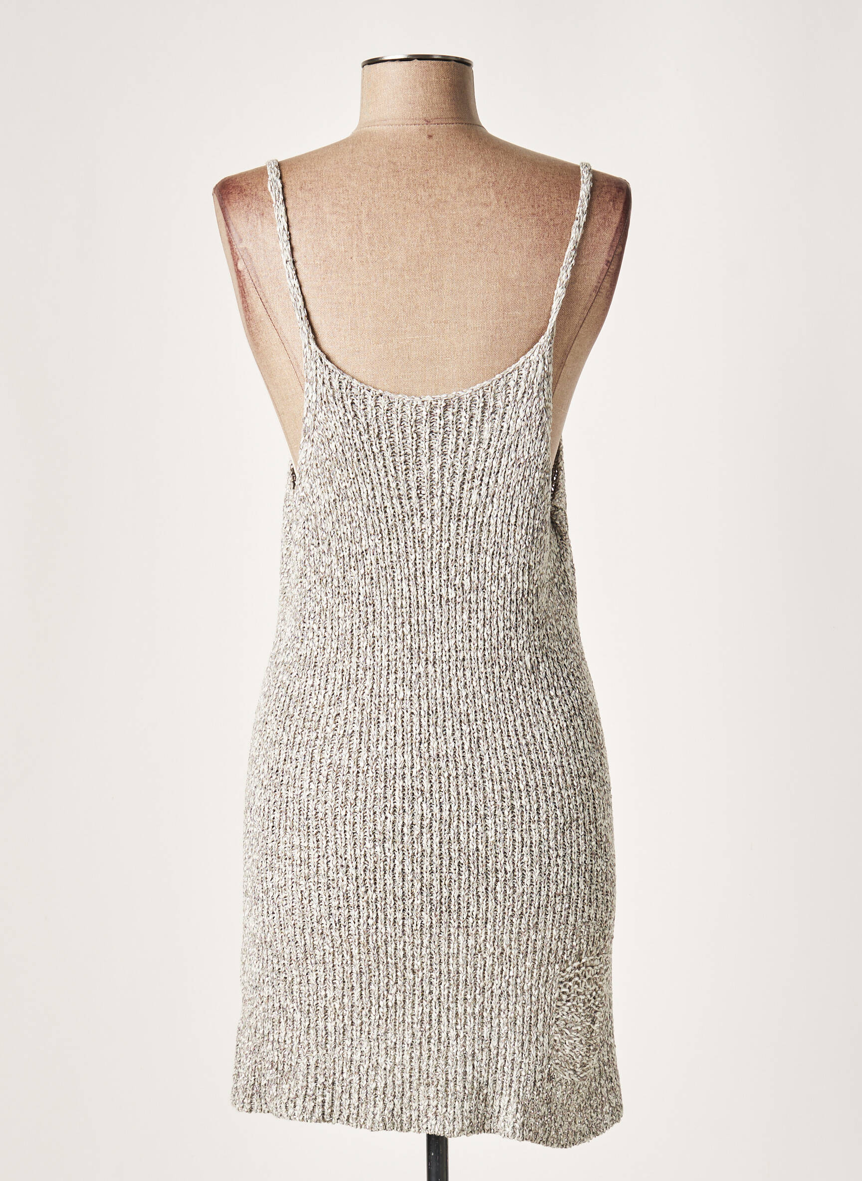 Lauren Vidal Tuniquemanchelongue Femme couleur gris