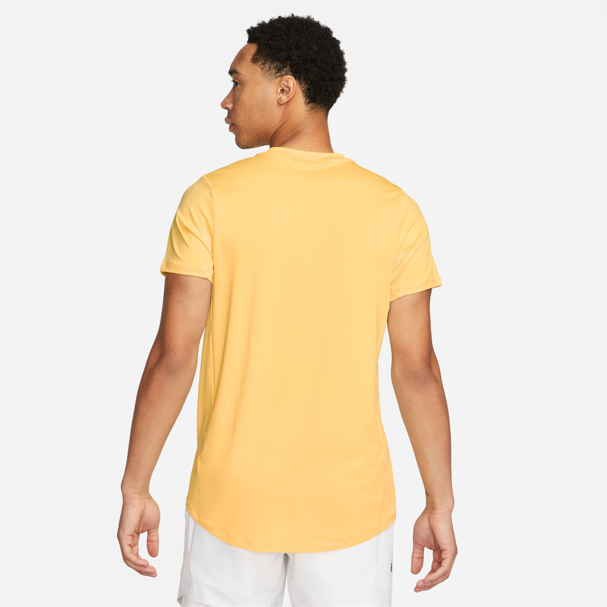 Dri-Fit Advantage Court T-Shirt Herren - Gelb