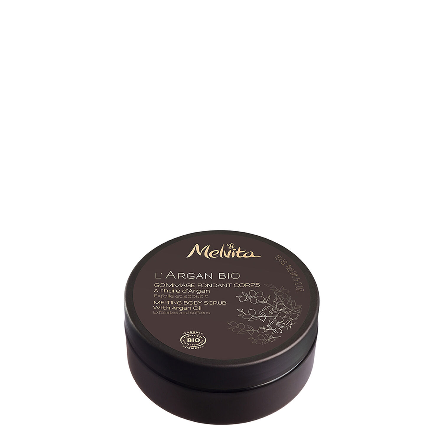 Melvita Gommage Fondant Corps A l'Argan Bio 150 g