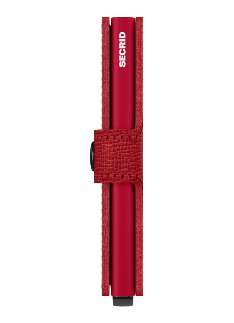 Portofel mini din piele Secrid cu sloturi pentru carduri.