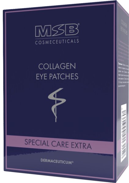 MSB Cosmeceuticals Special Care Extra Collagen Eye Patches Augenpads