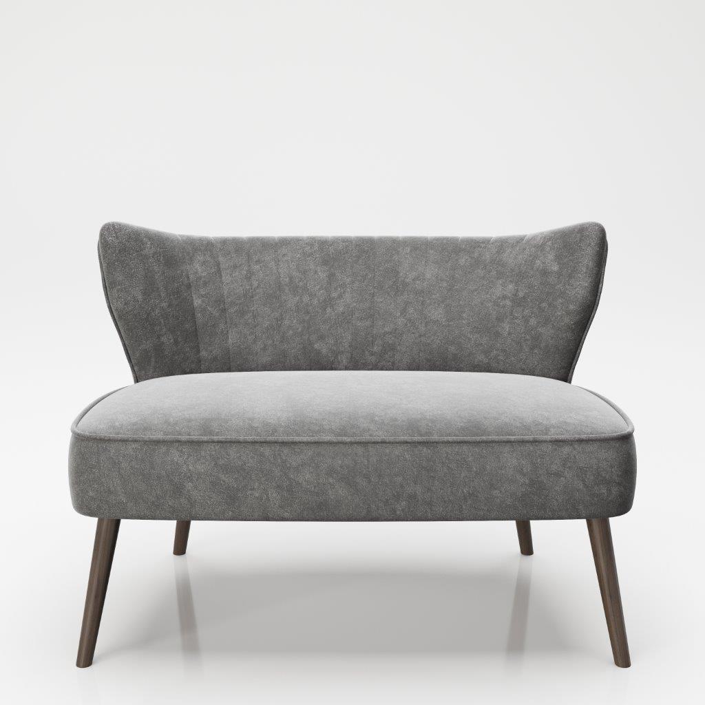 Playboy Loungesofa KELLY Grau