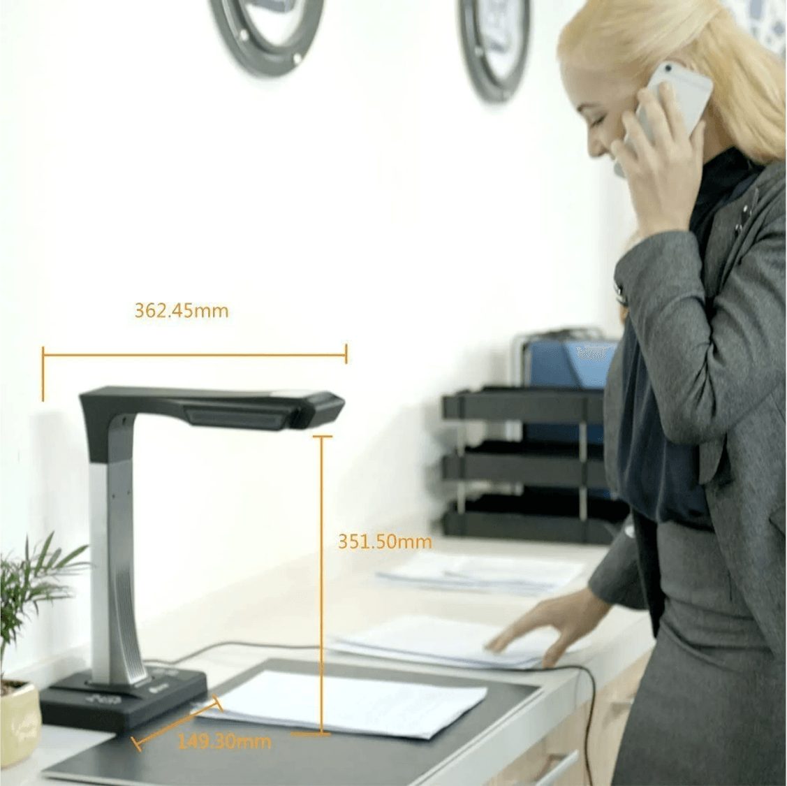 CZUR Czur ET 16 Plus HD-Kamara A3 40Seiten/Min Dokumentenscanner