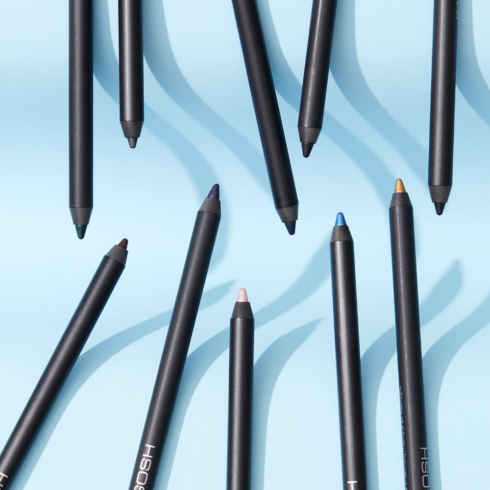 gosh copenhagen Velvet Touch Eye Liner Waterproof - 032Blue Fashion - Allergy Certified Eyeliner douceur veloutée waterproof