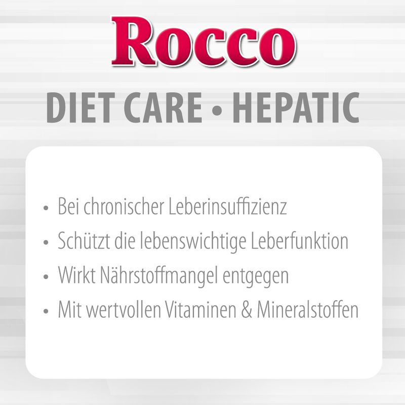 Rocco Diet Care Hepatic Huhn mit Haferflocken & Hüttenkäse 300 g