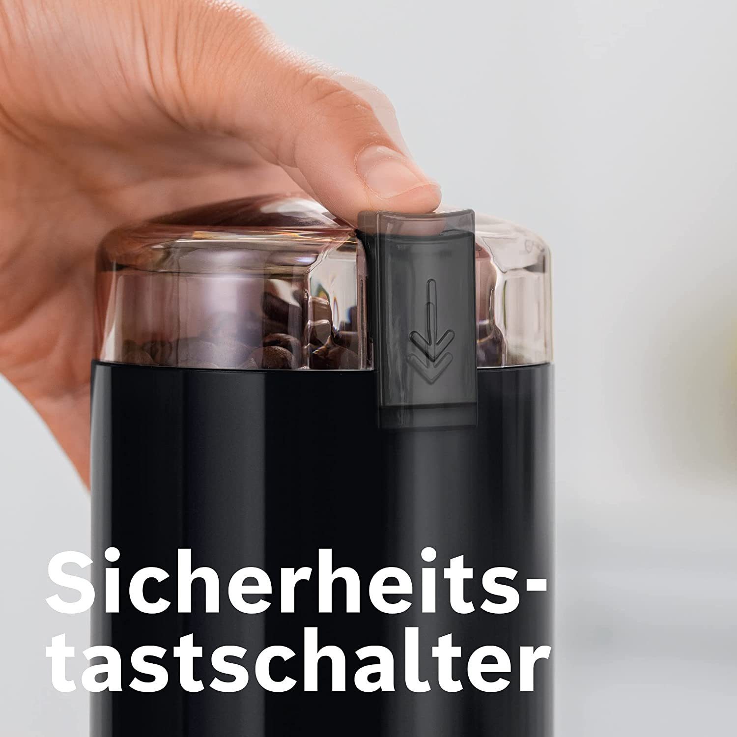 BOSCH Kaffeemühle Hausgeräte TSM6A013B 180W 220-240V Kaffeemühle, Schwarz