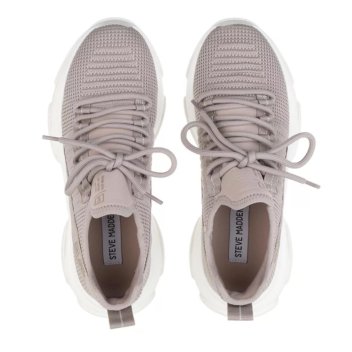 STEVEN MADDEN Freizeit Schnürer taupe Low-Top Sneaker