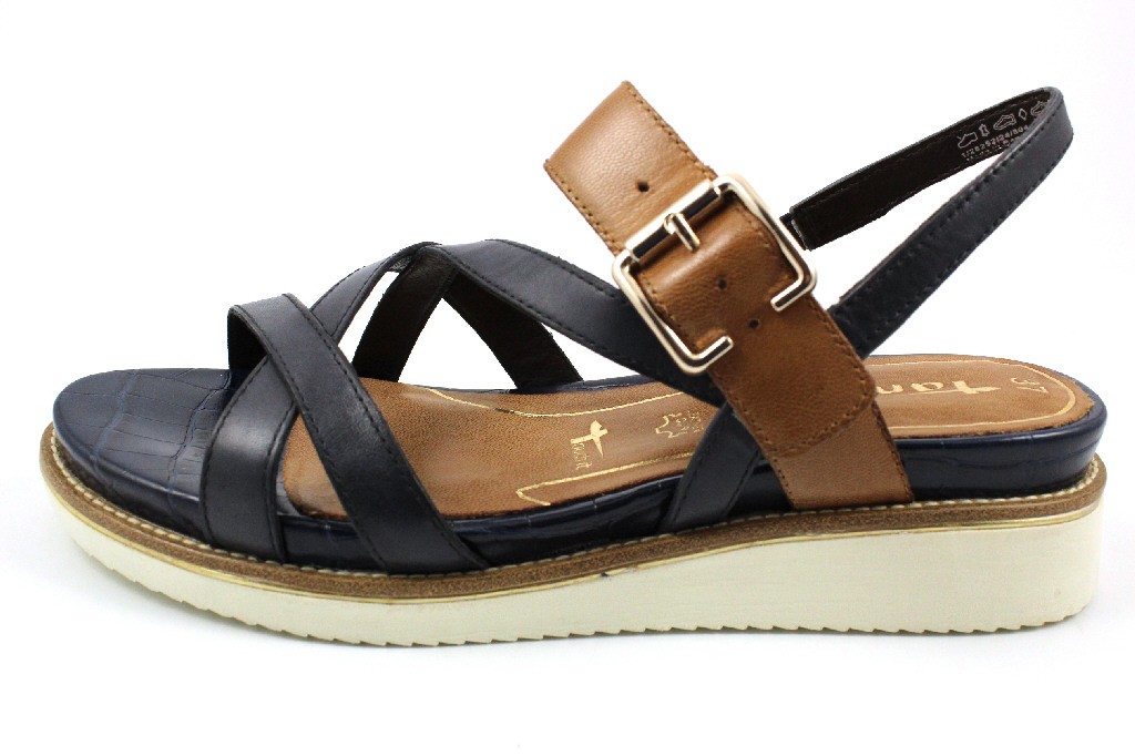 TAMARIS Riemchen Sandalen schwarz