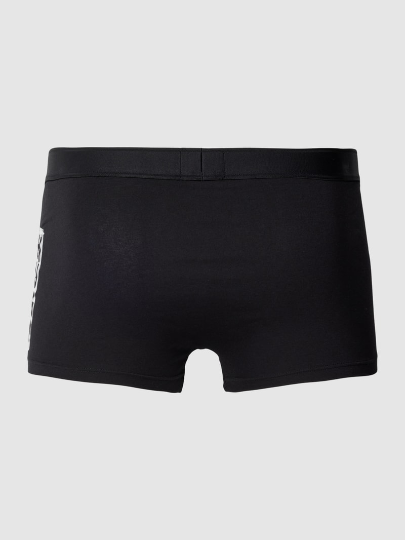 Trunks mit elastischem Logo-Bund in schwarz