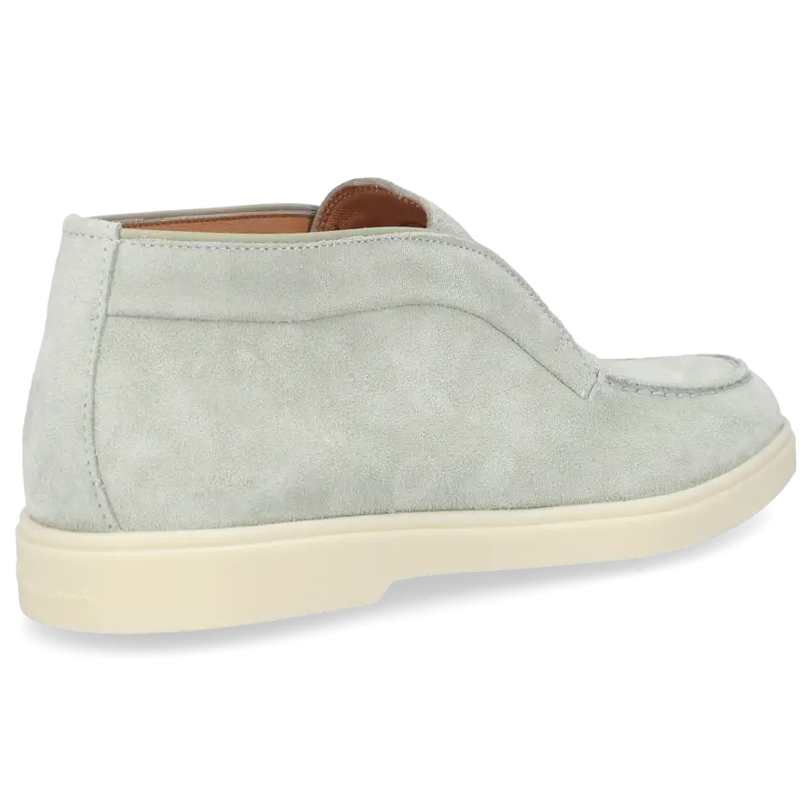 Santoni - Stiefeletten DESERT BOOT Veloursleder - grün