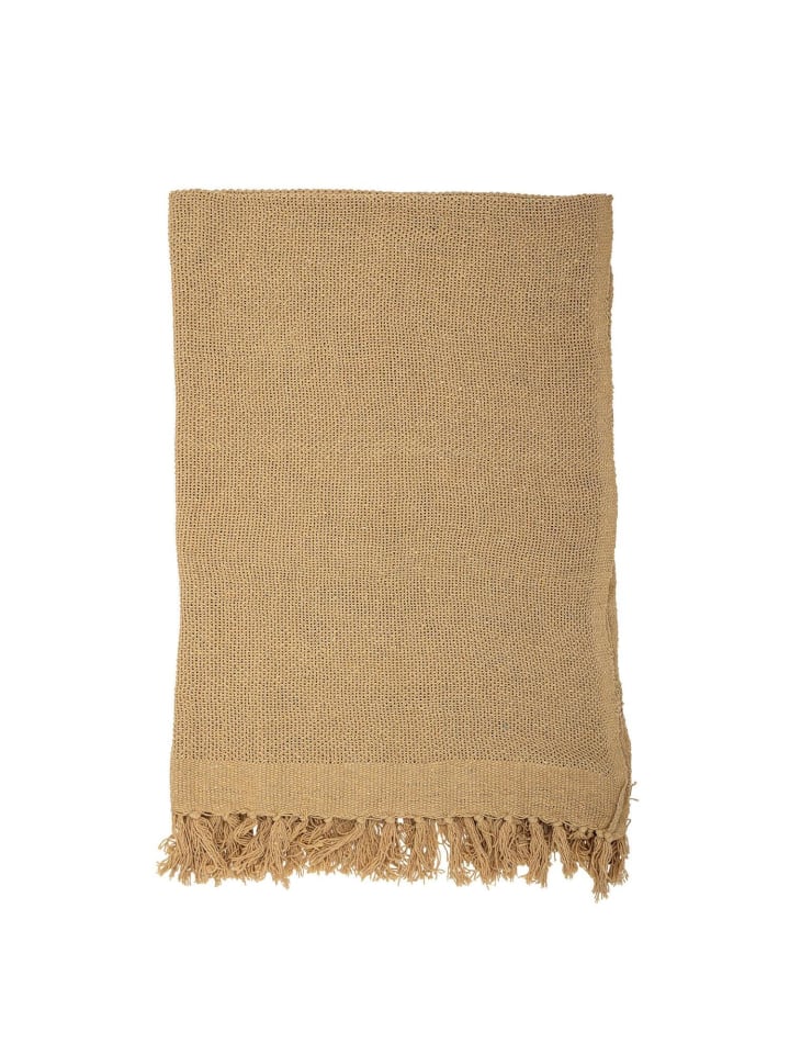 Bloomingville Decke Hidayah in Gelb günstig kaufen onesize