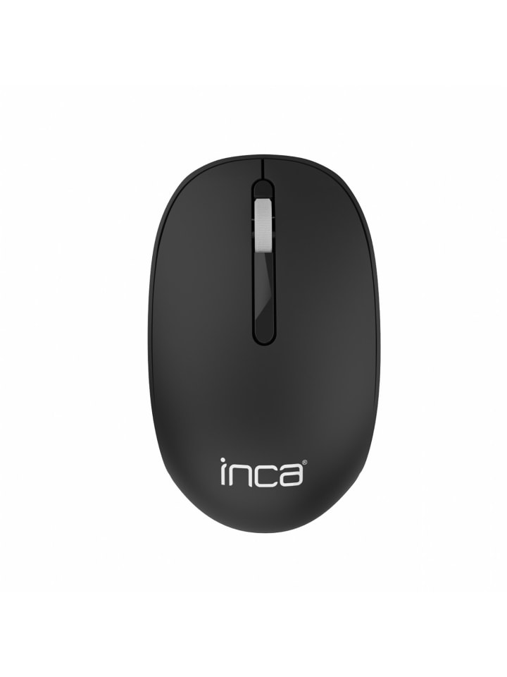 Inca Inca Maus RF Wireless Ergonomisch 1200 DPI 2,4 GHz kabellose in Schwarz günstig kaufen onesize