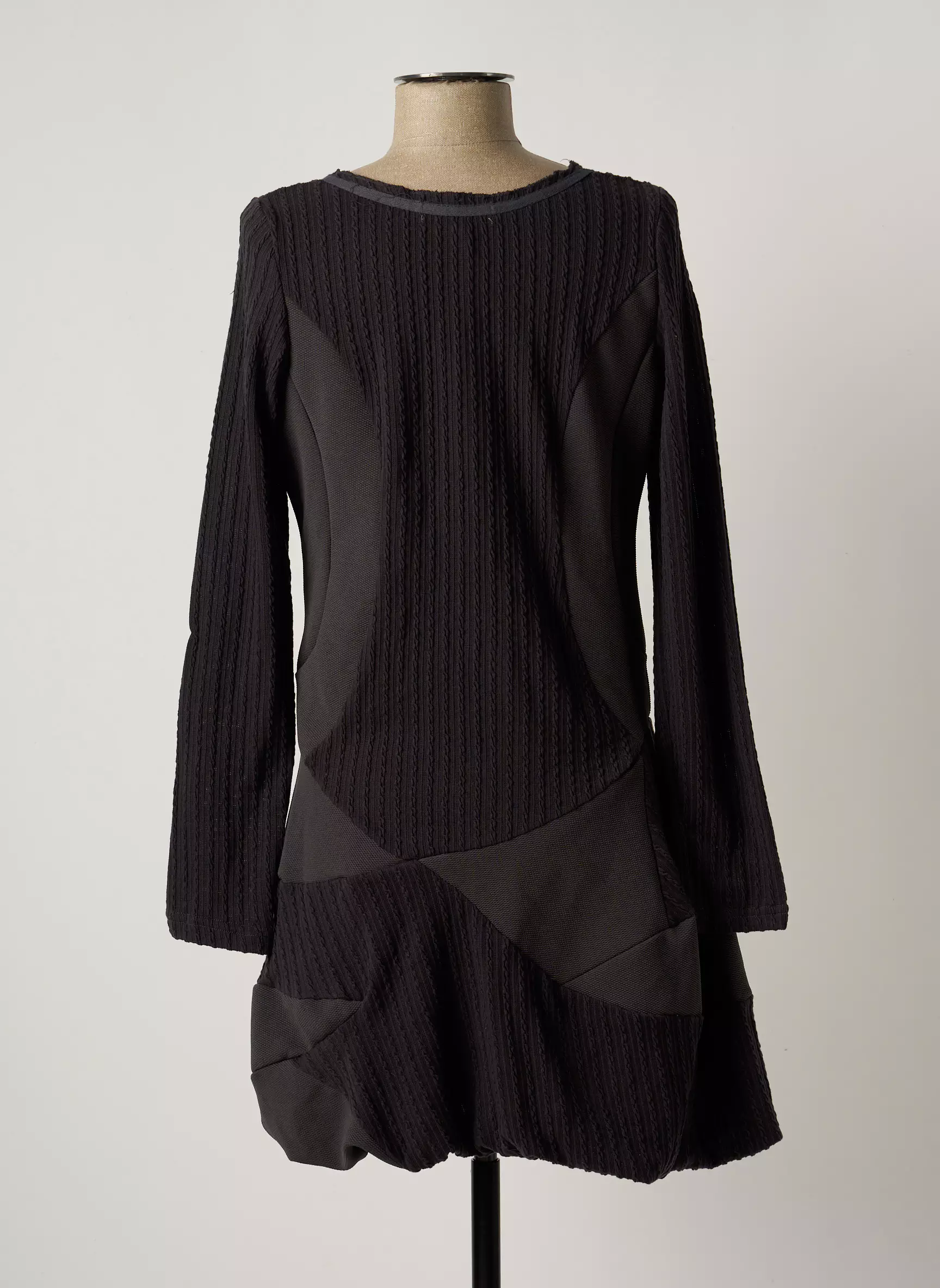 Areline Robes Mi Longues Femme couleur gris