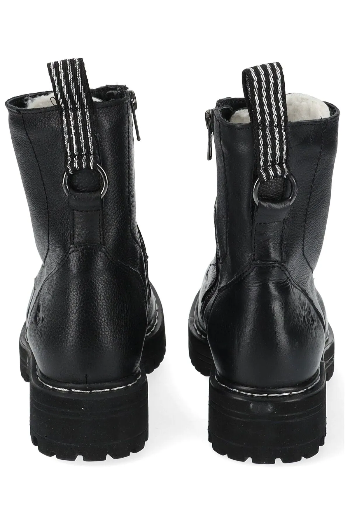 Mustang  Stiefelette - Schwarz - Blockabsatz