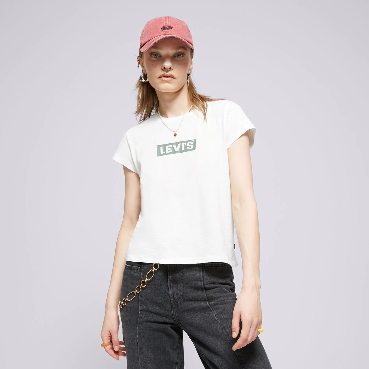 LEVI'S T-SHIRT GRAPHIC AUTHENTIC TSHIRT WHITES Weiß