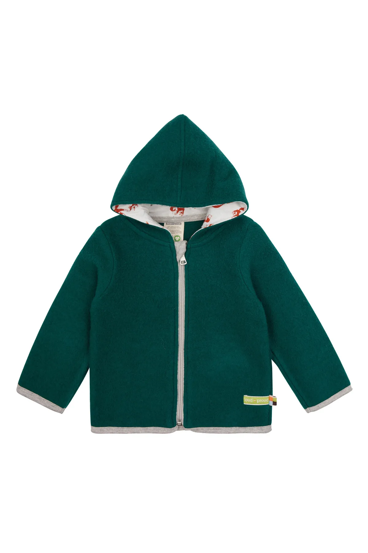 loud + proud  Jacke Warmes Wollfleece