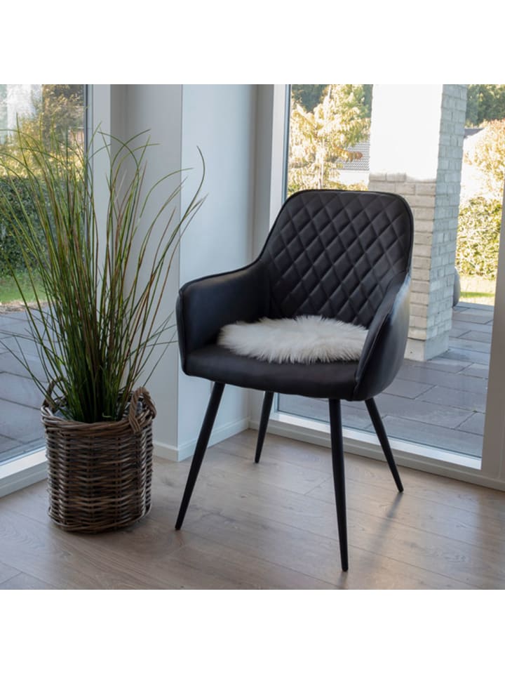 ebuy24 Lammfell Laila Weiß 35 x 35 cm günstig kaufen onesize