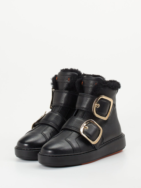 Schnürstiefelette-18030090028 Santoni