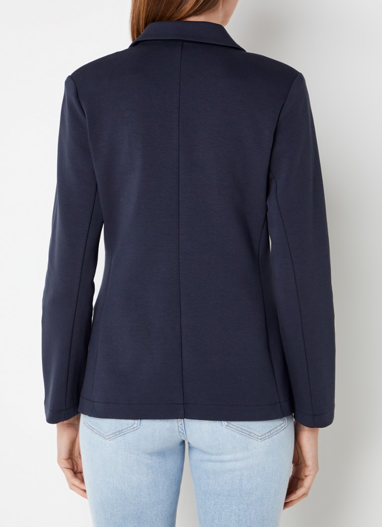 Marc O'Polo Blazer in organic cotton blend with shoulder pads and stretch