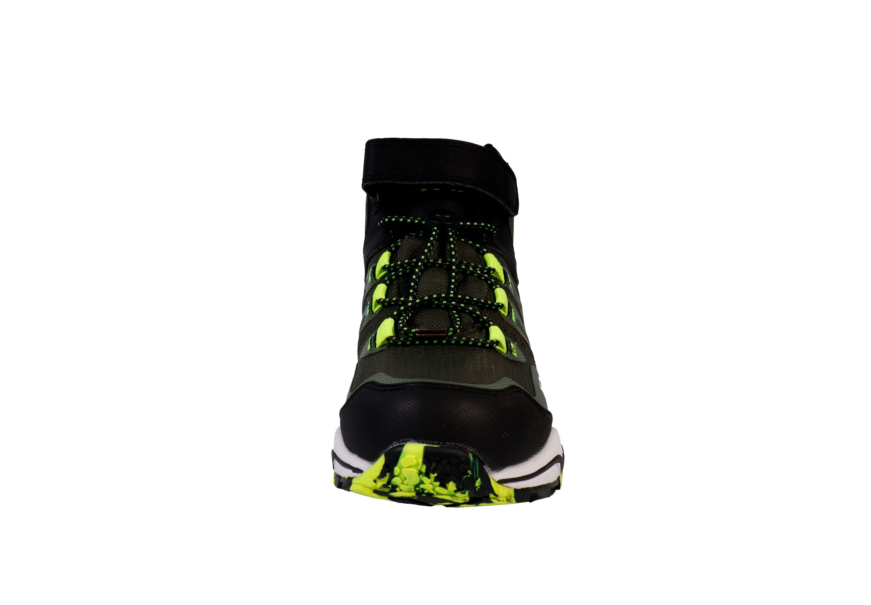 Lurchi Stiefel Leonard-Tex - black-olive-lime