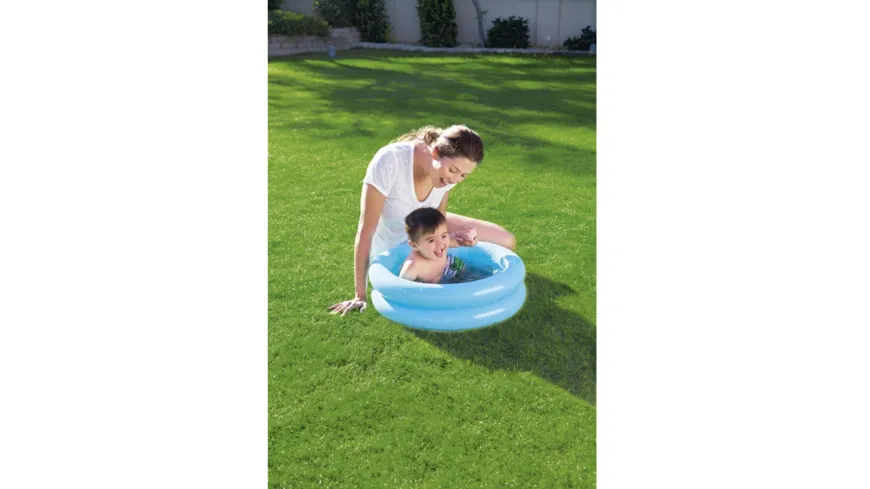 Bestway - Planschbecken Kiddie Lounge Ø 61 x 15 cm , rund, 1 Stück, sortiert