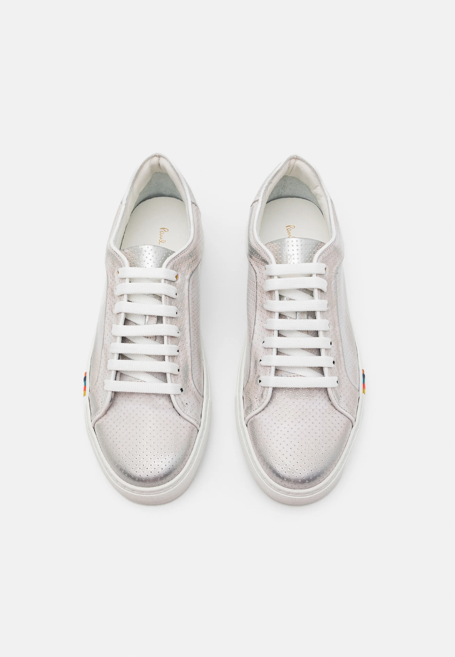 Paul Smith ZAPATO BAJO METALIZADO PERFORADO - Zapatillas bajas