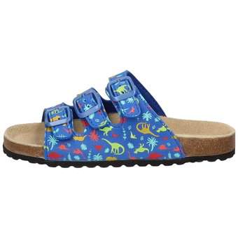 Re-Laxx Pantolette in blau