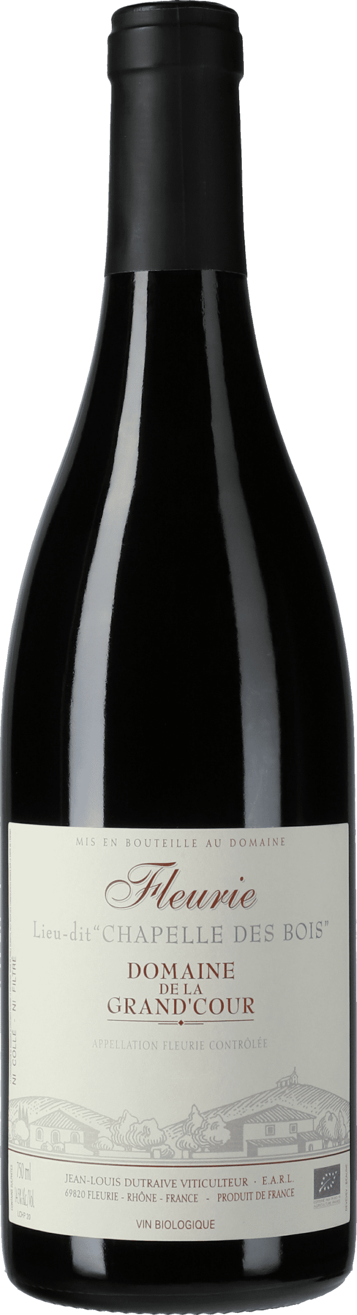 Domaine de la Grand'Cour: Beaujolais Fleurie Lieu-Dit Chapelle des Bois 2020