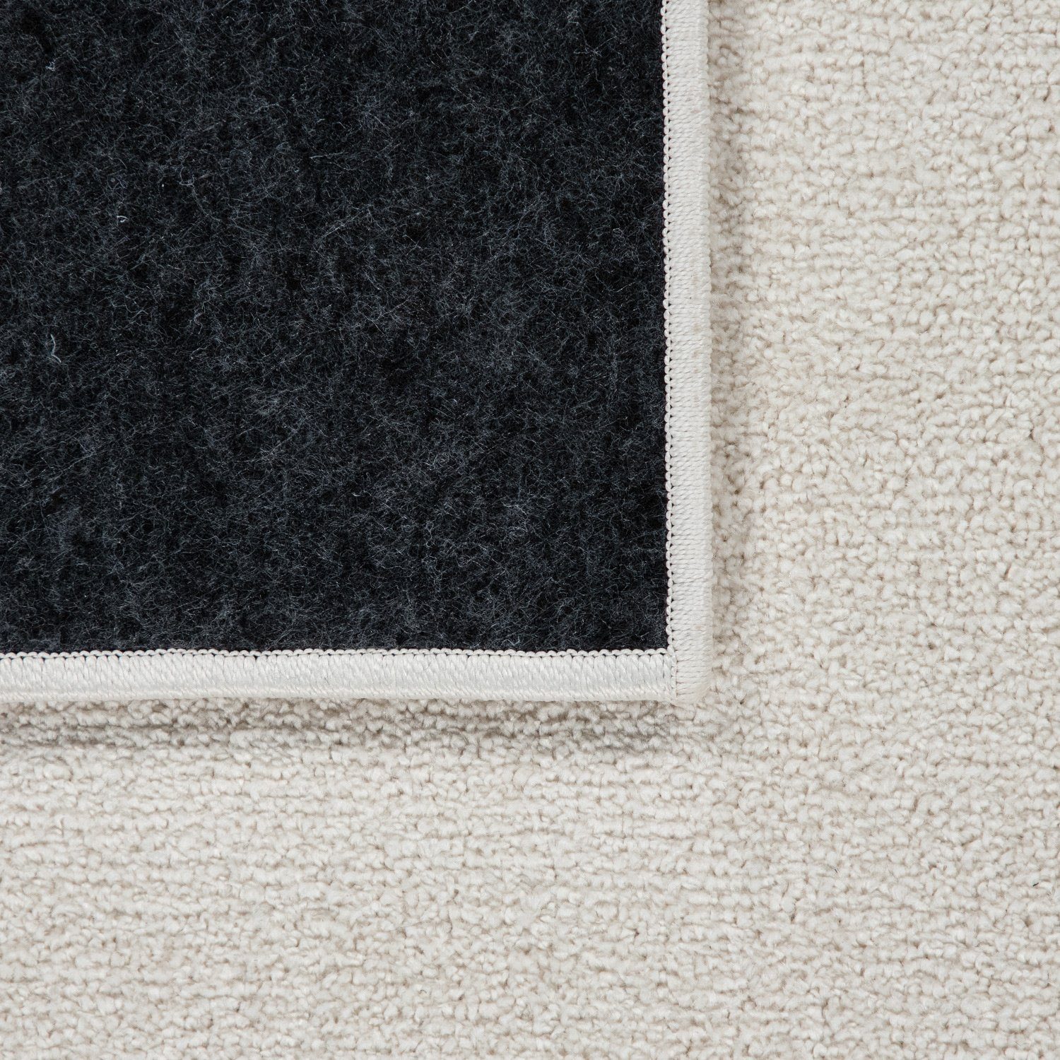 Teppich Wohnzimmer Teppich Kurflor Unifarbendes Design Modern Und Zeitlos, TT Home, rechteckig, Höhe: 4 mm