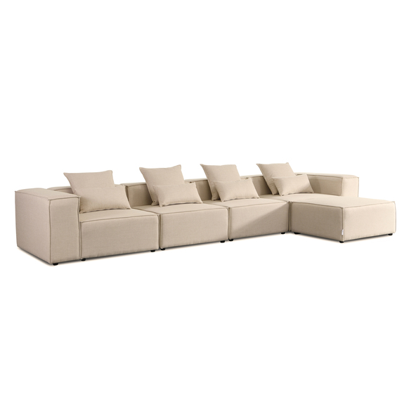Modulares Sofa VERONA, XL, beige