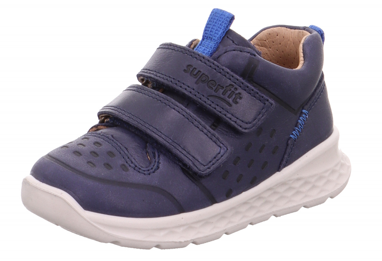BREEZE - Blau Sneaker low mit Klettverschluss