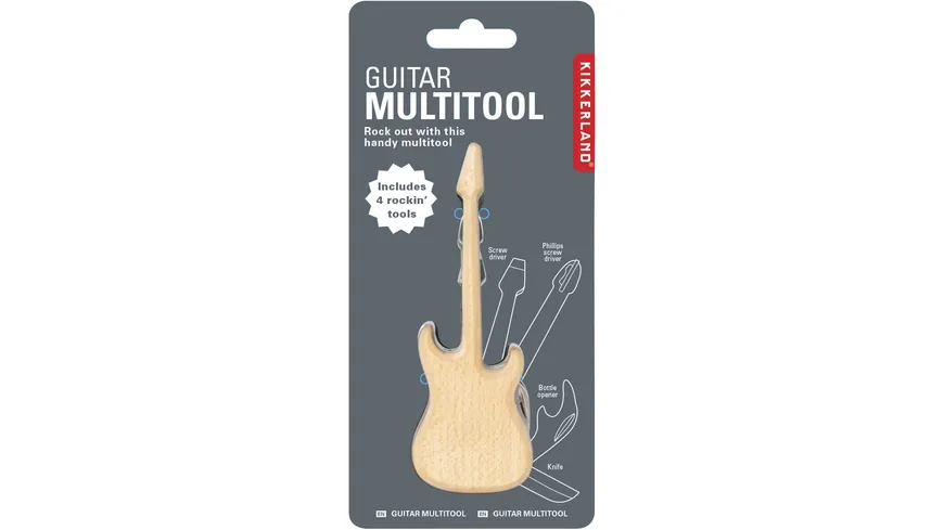 Kikkerland Multitool Gitarre
