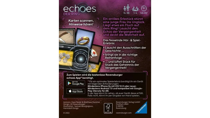 Ravensburger Spiel - echoes Der Ring