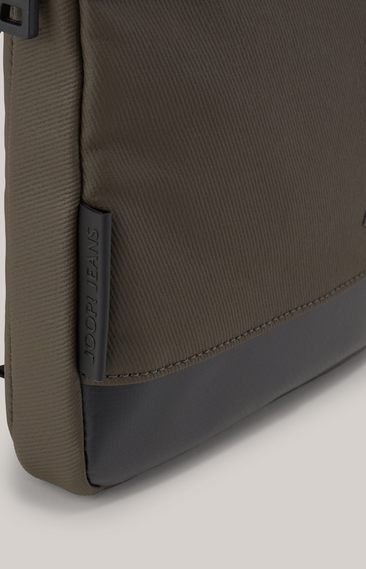 Crossbody-Schultertasche Marcena Liam in Oliv