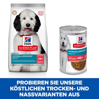 Hill's Science Plan Adult Hypoallergenic Large Breed mit Lachs