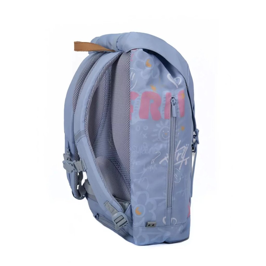 Frii of Norway Ergonomischer Schulrucksack 30L Light Blue