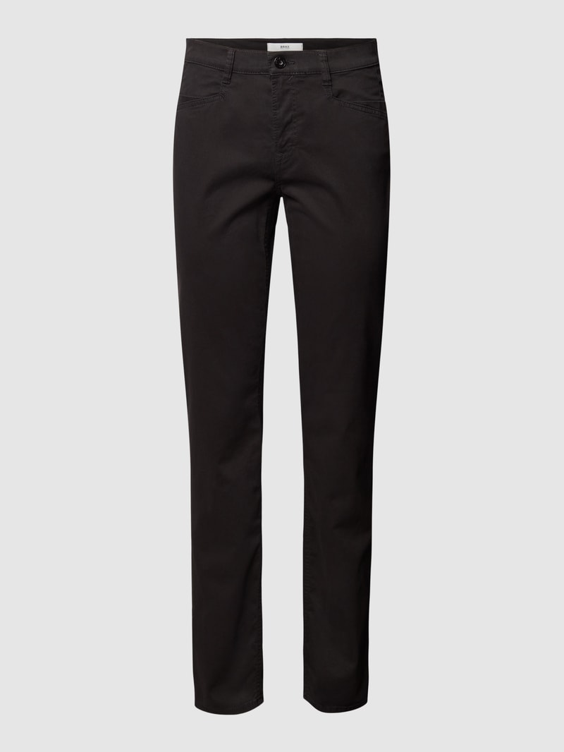 Jeans mit Stretch-Anteil Modell 'STYLE.CAROLA' in schwarz