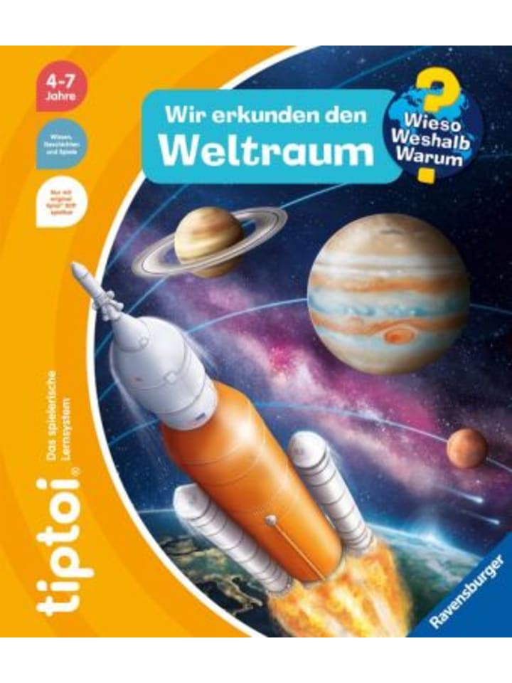 Ravensburger Verlag GmbH Buch - tiptoi® Wieso? Weshalb? Warum? - Wir erkunden den Weltraum günstig kaufen onesize