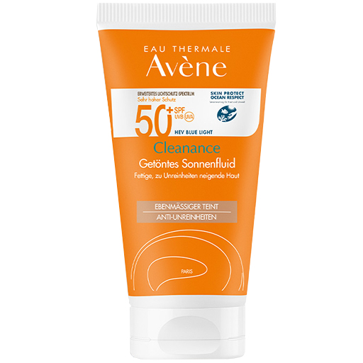 AVENE Cleanance Sonnenfluid SPF 50  getönt  50 ml  Emulsion