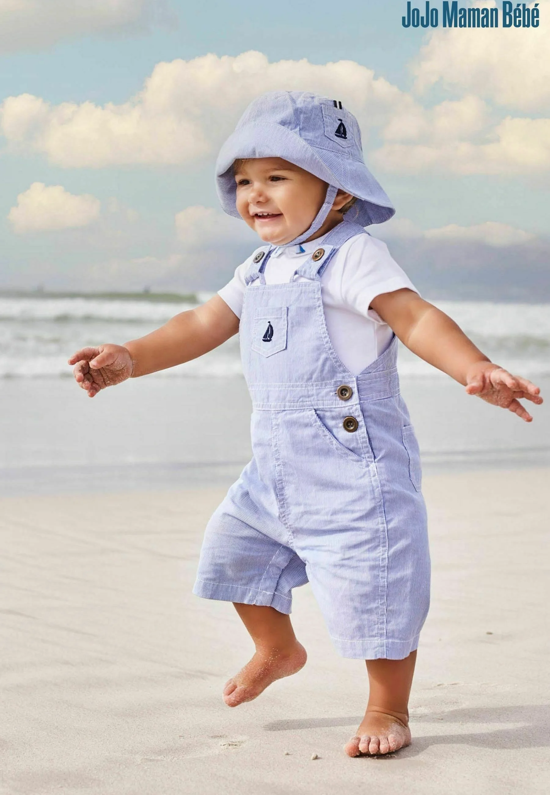 JoJo Maman Bébé BOAT STRIPE STANDARD - Peto